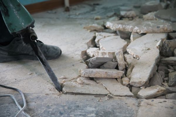 Concrete Slab Removal in Arlington Heights