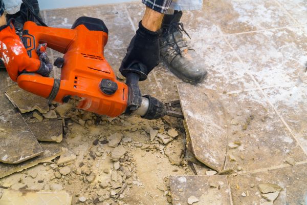 Floor Demolition in Arlington Heights