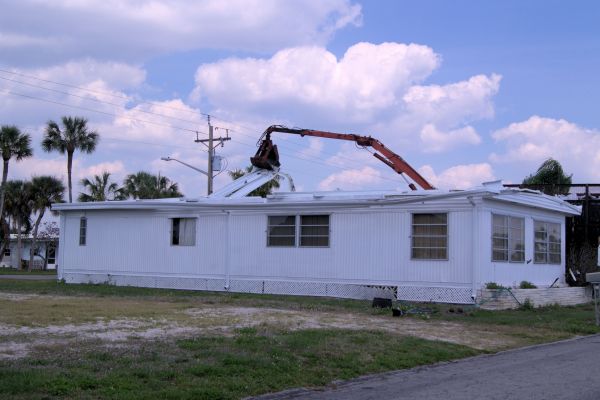 Mobile Home Demolition in Arlington Heights