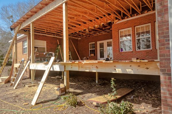 Porch Demolition in Arlington Heights