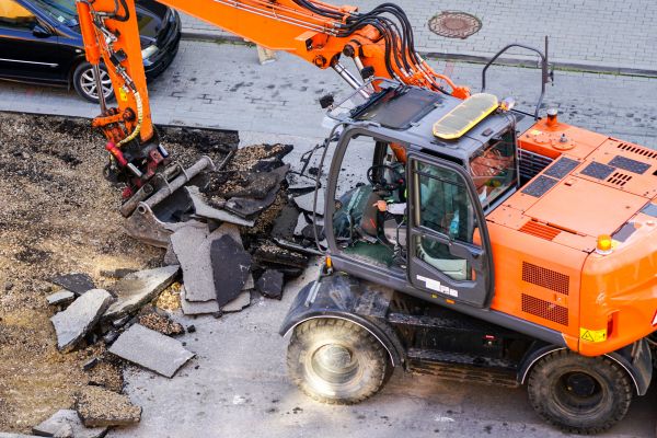 Asphalt Demolition in Arlington Heights