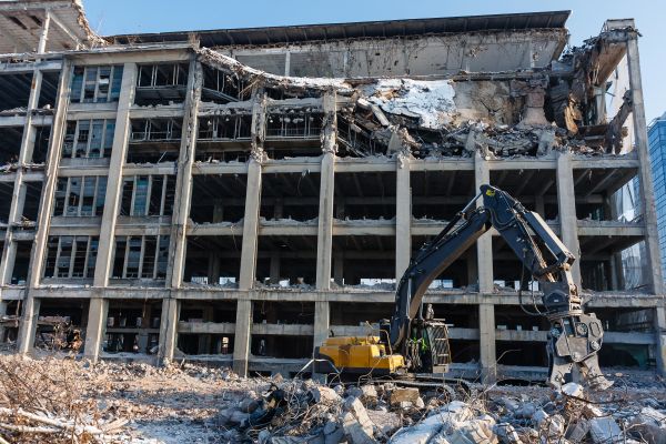 Commercial Building Demolition in Arlington Heights