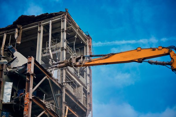 Factory Demolition in Arlington Heights