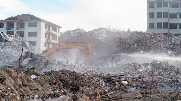 Apartment Demolition in Arlington Heights