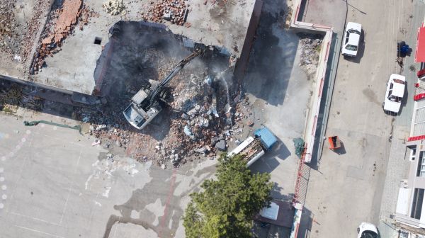 Foundation Demolition in Arlington Heights
